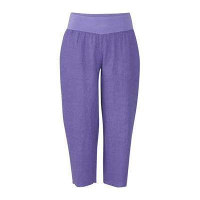 Paprika cropped straight fit broek paars Paprika cropped straight fit broek paars