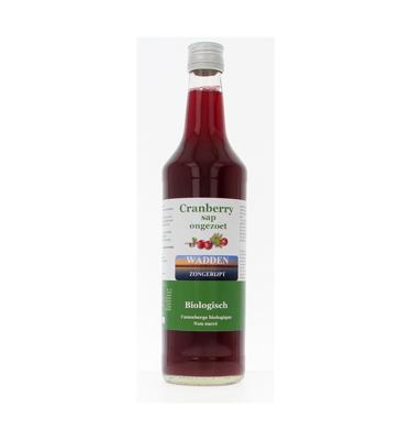 Wadden Wadden Cranberrysap Ongezoet Bio (675ml) Wadden Wadden Cranberrysap Ongezoet Bio (675ml)