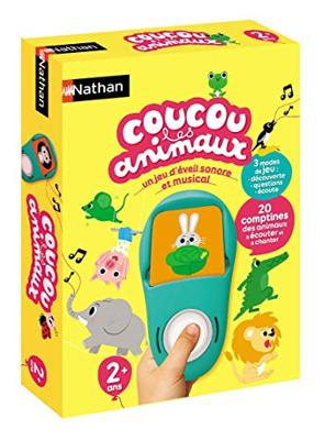 Interactief spel Coucou dieren - NATHAN groen