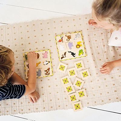 Bigjigs houten dieren lotto