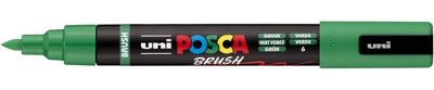 Uni Posca paintmarker PC-5BR, 1 - 4 mm, penseel punt, donkergroen