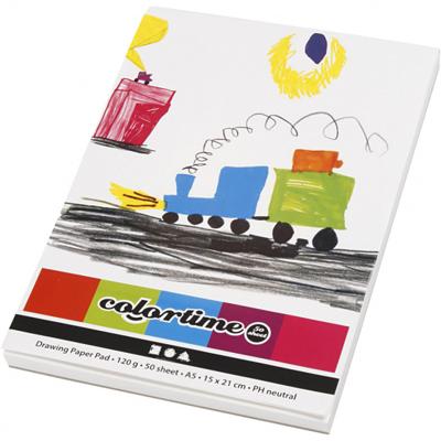 Creativ Company Tekenblok wit a5 120gr, 50 vellen