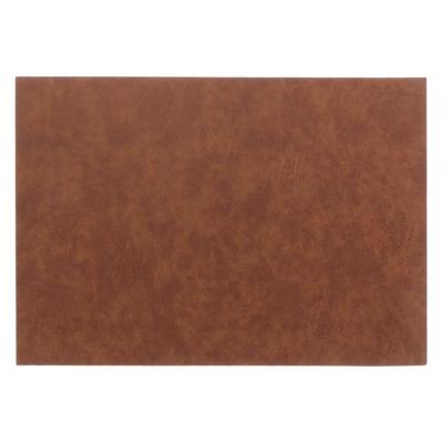Placemat Ava 30x43 cm leather brown Unique Living - Unique living