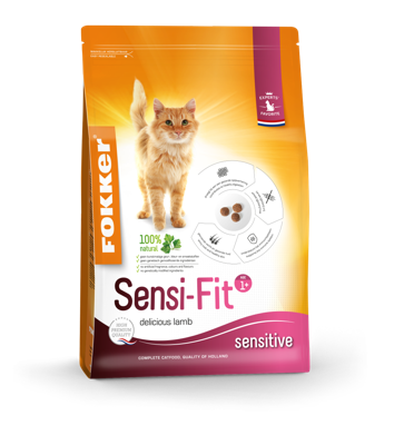 Fokker Sensi-Fit kattenvoer 2 x 10 kg