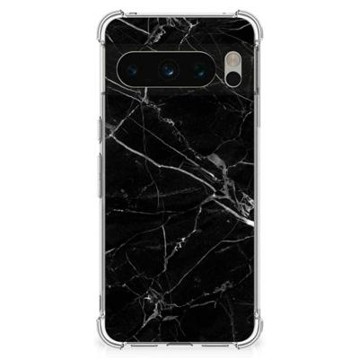 Google Pixel 8 Pro Anti-Shock Hoesje Marmer Zwart - Origineel Cadeau Vader Google Pixel 8 Pro Anti-Shock Hoesje Marmer Zwart - Origineel Cadeau Vader