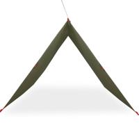Kampeerluifel waterdicht 451x420 cm olijfgroen - thumbnail