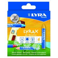 Waskrijt lyra lyrax wax giants 6 kleuren - thumbnail