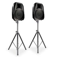 ADJ SPSX2B speaker standaards met tas - thumbnail