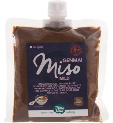 TerraSana Genmai miso eko met schroefdop bio 345 Gram