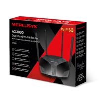 Mercusys MR80X draadloze router Gigabit Ethernet Dual-band (2.4 GHz / 5 GHz) Zwart - thumbnail