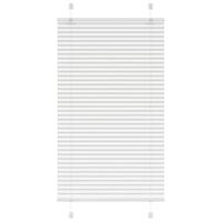 Pliss rolgordijn 80x100 cm stofbreedte 79,4 cm polyester wit - thumbnail