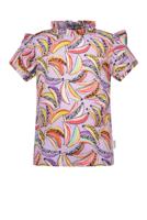 B.Nosy Meisjes blouse - Banana AOP - thumbnail