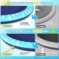 Nobleza Hondenspeelgoed - Sproeimat - 100 cm - thumbnail