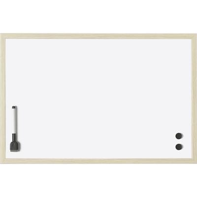 magnetoplan Schrijfbord (b x h) 800 mm x 600 mm Wit Gelakt