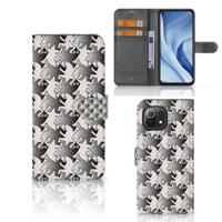 Xiaomi 11 Lite 5G NE | Mi 11 Lite | Telefoonhoesje | Met pasjeshouder | Salamander Grey - thumbnail