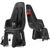Bobike One Maxi Fietszitje Achter met EB D Dragerbevestiging Urban Black - thumbnail