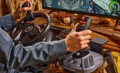 Thrustmaster SimTask FarmStick X Zwart USB 2.0 Joystick Xbox