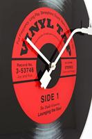 NeXtime NE-8141 Wandklok Dia. 43 Cm, Glas, &apos;Vinyl Tap&apos; - thumbnail