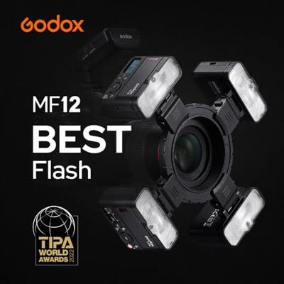 Godox Macro Ring Flash Two Light Kit MF-12