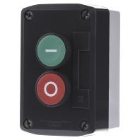 Harmony Drukknopkast 2 gats groen/rood