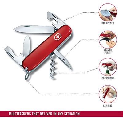 Victorinox Spartan 1.3603 Zwitsers zakmes Aantal functies 12 Rood