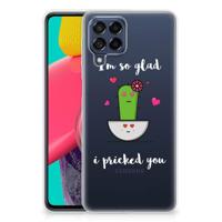 Samsung Galaxy M53 Telefoonhoesje met Naam Cactus Glad - thumbnail