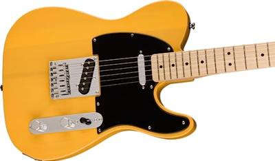 Squier Sonic Telecaster MN Butterscotch Blonde elektrische gitaar