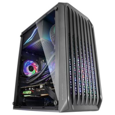 ATX Semi-toren BehuizingMars Gaming MCS2 Zwart