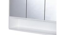 Plieger Spiegelkast Lymo met 3 Deuren 58x49,5x14,5 cm Wit - thumbnail