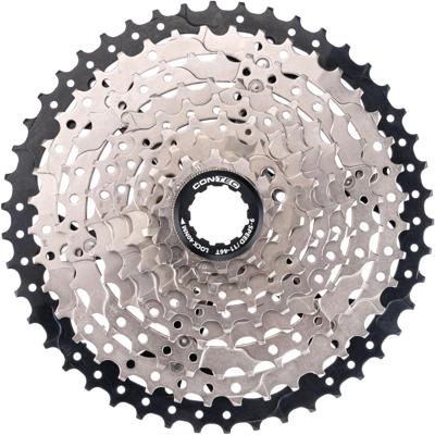 CONTEC cassette "grad" ct cas.sprocket grad 11-46t 9sp sil./black CONTEC cassette "grad" ct cas.sprocket grad 11-46t 9sp sil./black