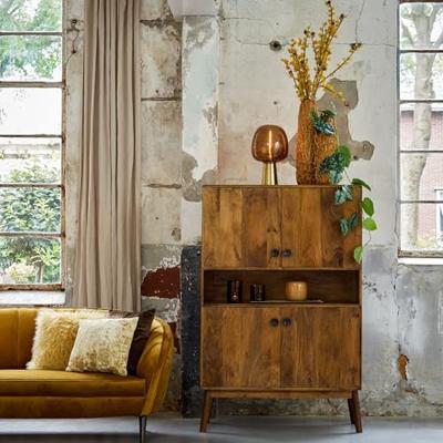 Light & Living Tafellamp 'Mayson' 22cm, kleur Bruin