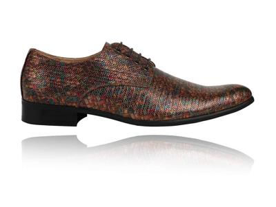 Multicolor Spectrum Lureaux - Handgemaakte Nette Schoenen Voor Heren