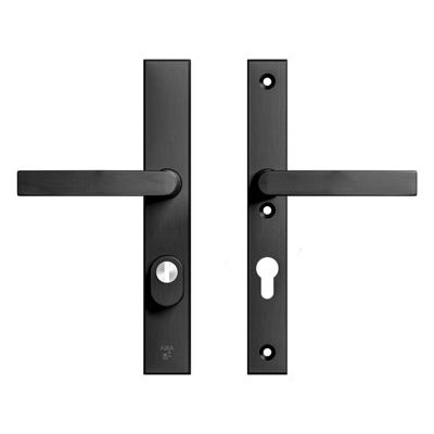 AXA 6767 Veiligheidsbeslag Edge Plus smal kruk Blok PC72 anti-kerntrek F8 - 6767-10-18/72K