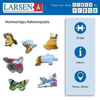 Selecta Larsen legpuzzel dieren - alpen, 55st. - thumbnail