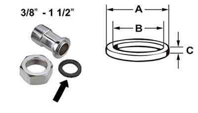 Cornat Asbestvrije Dichting 27X38X2Mm(2St) - TEC380343