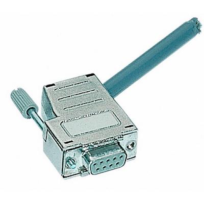 HARTING 09 67 025 0435 09670250435 D-sub behuizing Aantal polen: 25 Kunststof, gemetalliseerd 180 °, 45 ° Zilver 1 stuk(s)