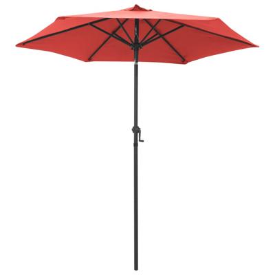 VidaXL Parasol 200x224 cm aluminium terracotta