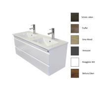 Onderkast Sanicare Q7 Twee Soft-Closing Laden 121x46 cm Belluno-Eiken Sanicare - thumbnail