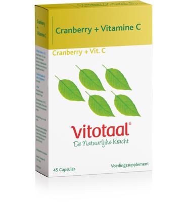 Vitotaal Cranberry + C 45 Capsules Vitotaal Cranberry + C 45 Capsules
