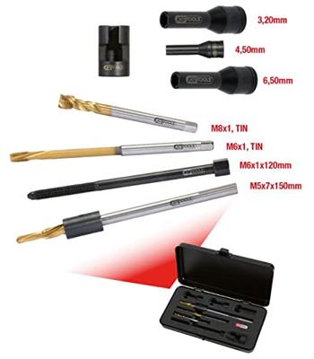 KS Tools 152.1020 Universele gloeibougieset M8 x 1, 8-delig KS Tools 152.1020 Universele gloeibougieset M8 x 1, 8-delig