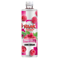 RAAK Vruchtensiroop Frambozen Zero Sugar 0,75L bij Jumbo - thumbnail
