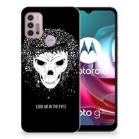 Silicone Back Case Motorola Moto G30 | G10 Skull Hair - thumbnail
