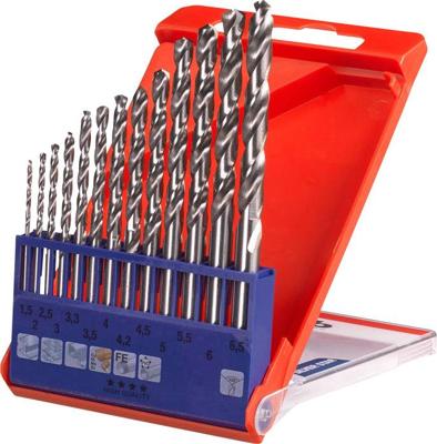 HSS Spiraalborenset Silver Star 1.5-6.5 mm cassette 13-delig KWB - Kwb