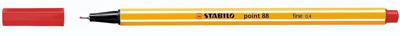 Stabilo Point 88 Rood