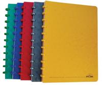 Atoma Classic schrift, ft A4, 100 bladzijden, geruit 5 mm, geassorteerde kleuren - thumbnail