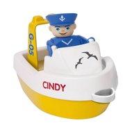 BIG Waterplay Waterbaan Rotterdam met Bootje & Figuur 90x50x9 cm - thumbnail