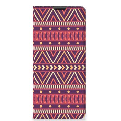 Motorola Moto G51 5G | Hoesje met Magneet | Aztec Paars