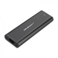 Qoltec 50312 behuizing voor opslagstations SDD-behuizing Zwart M.2 - thumbnail