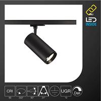 SLV NUMINOS XL 1005807 LED-railspot 3-fasig LED vast ingebouwd 36 W Zwart - thumbnail
