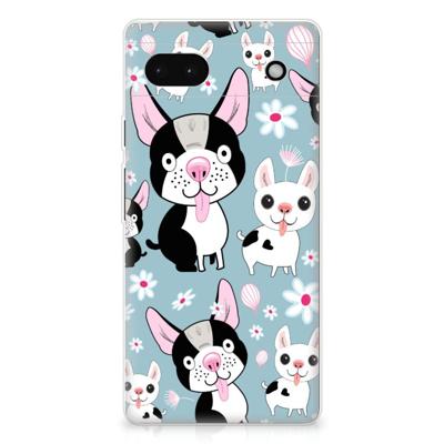 Google Pixel 6A | TPU Hoesje | Hondjes